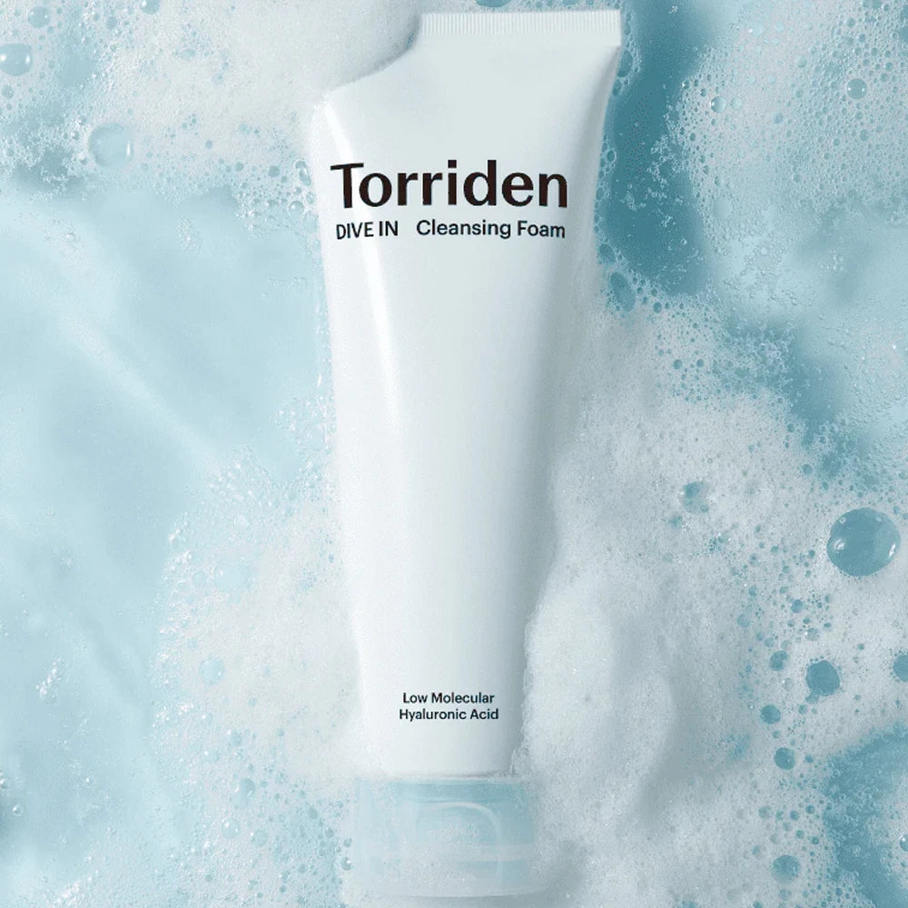 Torriden DIVE-IN Low Molecular Hyaluronic Acid Cleansing Foam